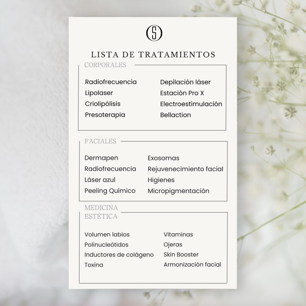 Lista de Tratamiento